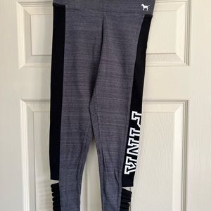 Pink yoga capris